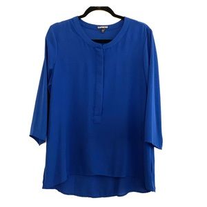 Express Blue Blouse